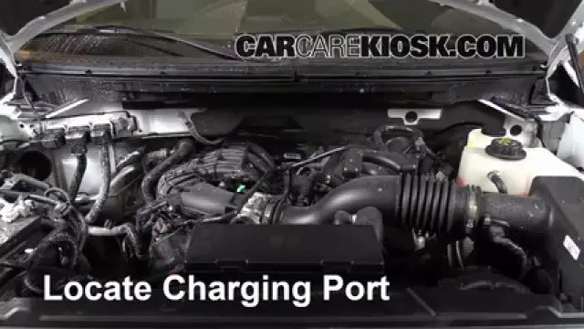 2013 Ford F-150 XLT 3.7L V6 FlexFuel Standard Cab Pickup Air Conditioner Recharge Freon